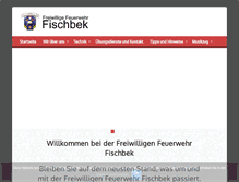 Tablet Screenshot of ff-fischbek.de